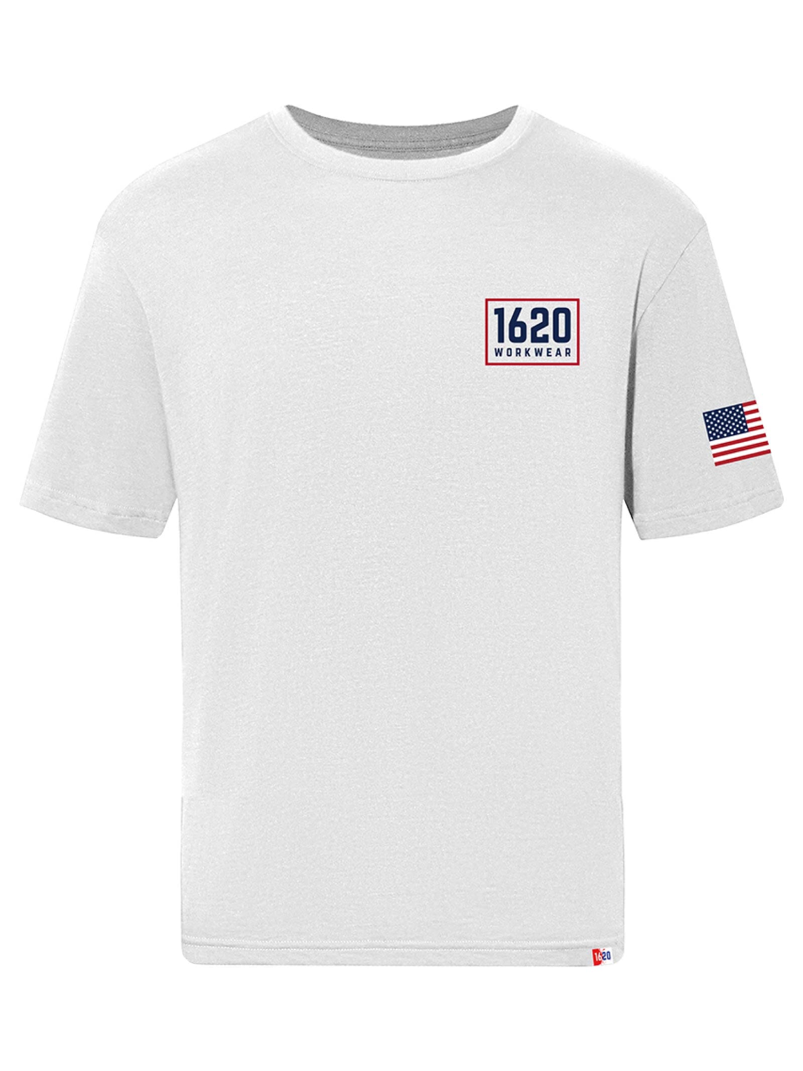 Box Logo Shirt Short Sleeve Shirts 1620 Workwear, Inc White Small
