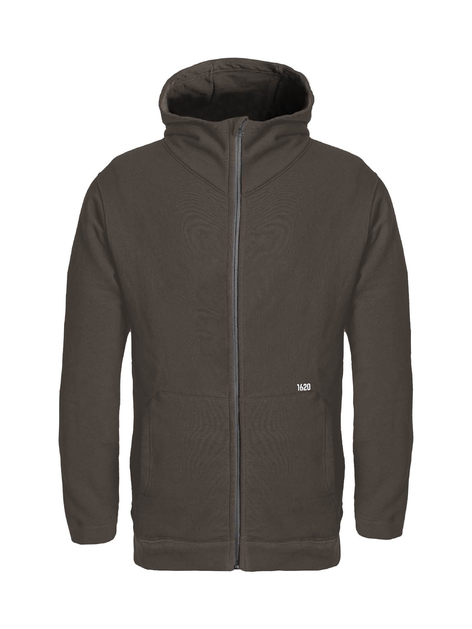 Foundation Full Zip Hoodie Sweatshirts 1620 Workwear, Inc Granite Small