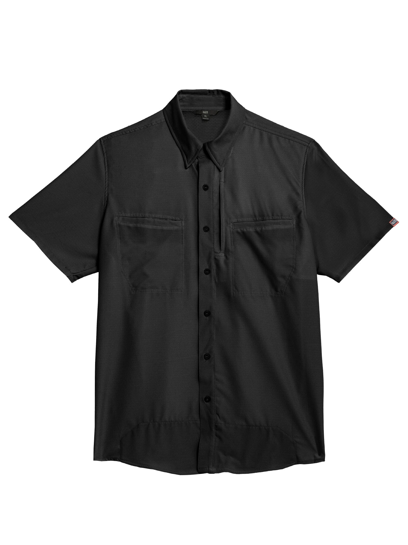 Field Tech Short Sleeve Shirt Shirts 1620 workwear Black Small