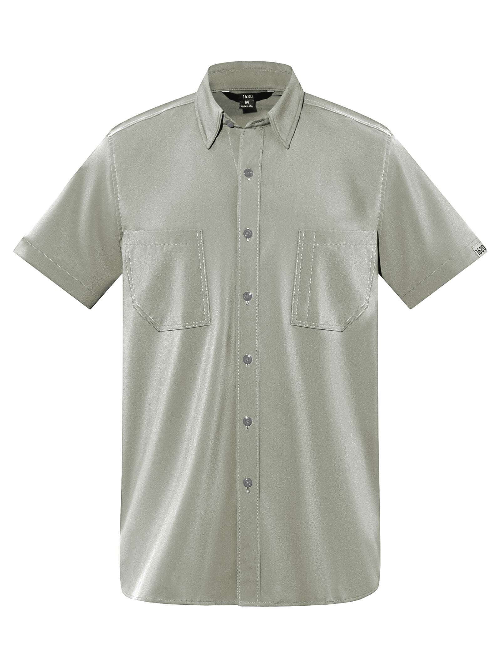 Short Sleeve Work Shirt Shirts 1620 workwear Limestone Small