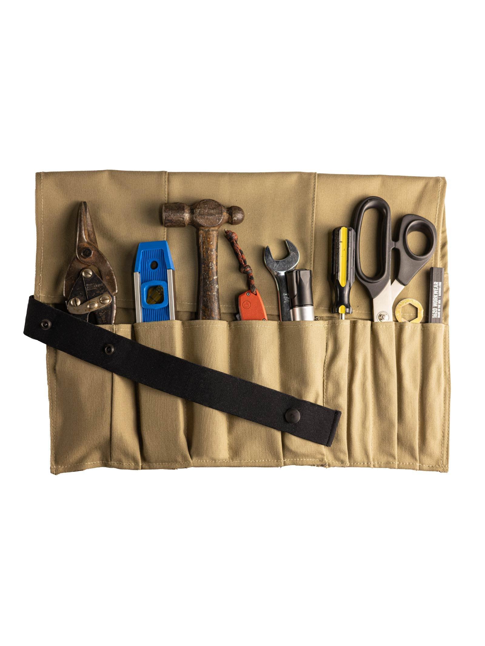 Tool Roll upcycle 1620 Workwear, Inc Khaki Regular