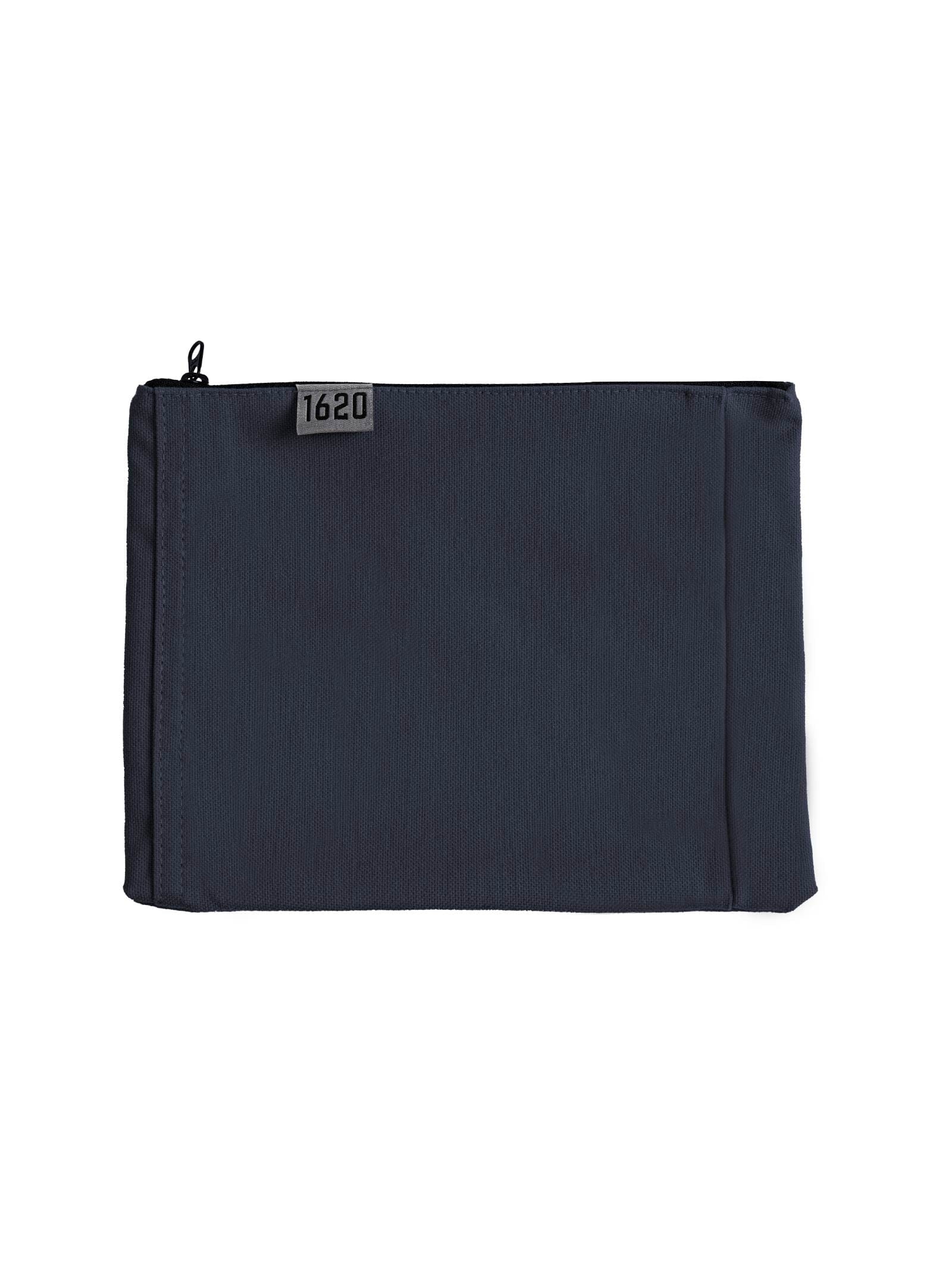 Hem End Zip Pouch upcycle 1620 Workwear, Inc Uniform Blue