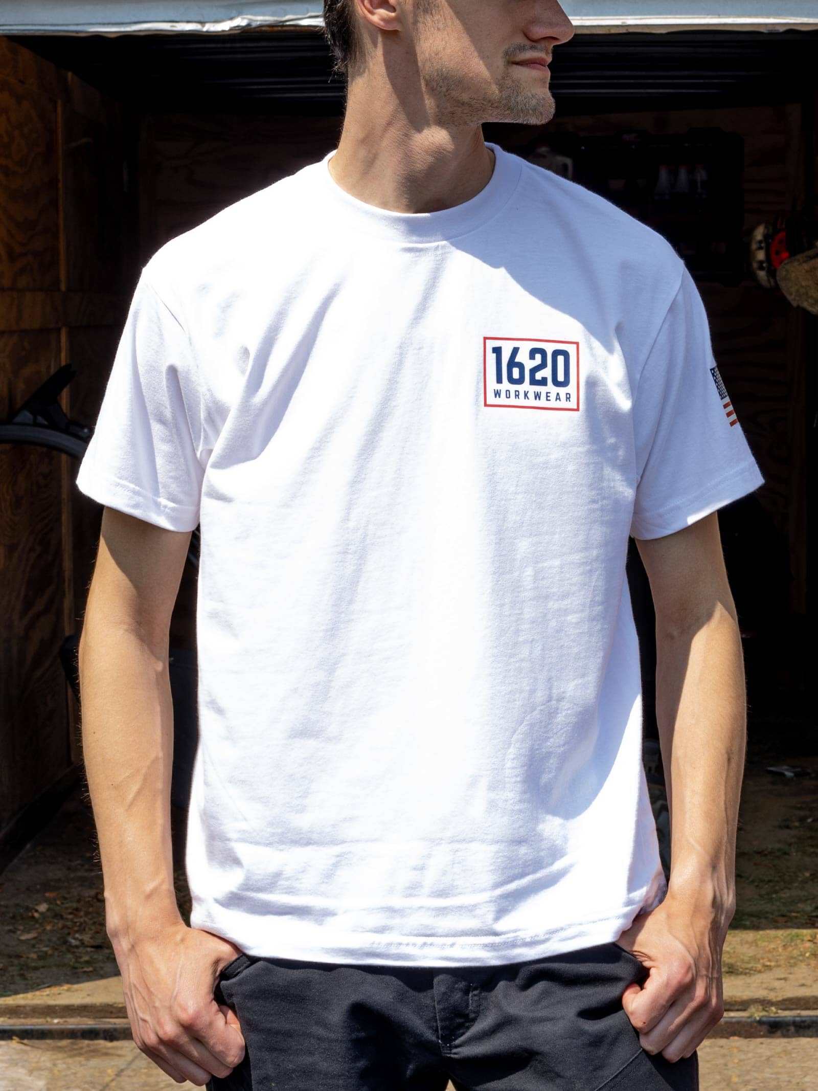 Box Logo Shirt Short Sleeve Shirts 1620 Workwear, Inc