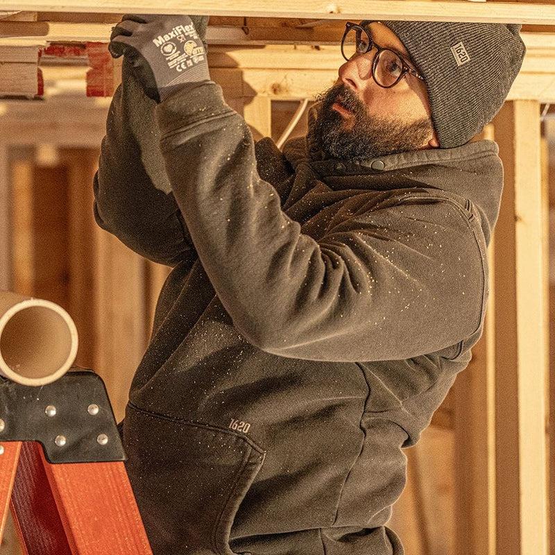 Basic Work Hoodie Sweatshirts 1620 workwear Granite Small 