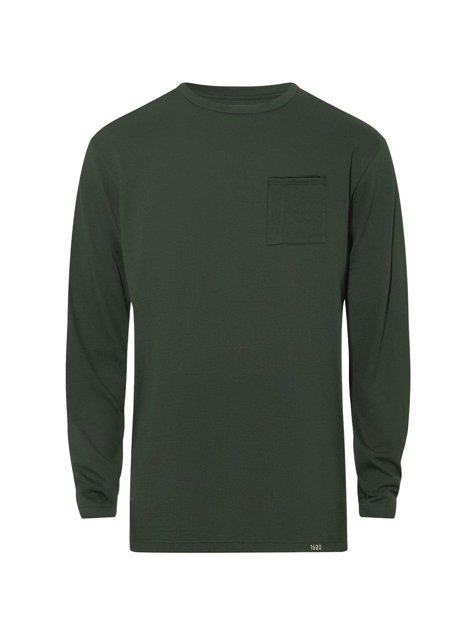 Heavyweight NYCO Long Sleeve Pocket T-Shirt