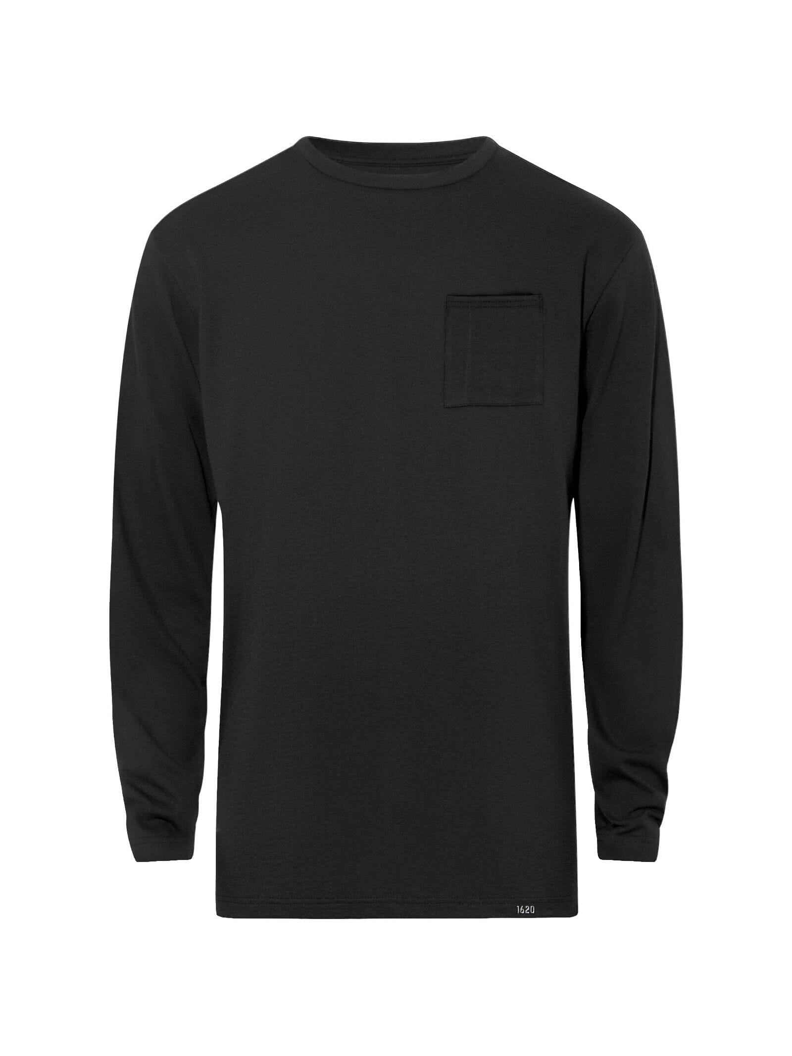 Heavyweight NYCO Long Sleeve Pocket T-Shirt Shirts 1620 Workwear, Inc Meteorite Small 
