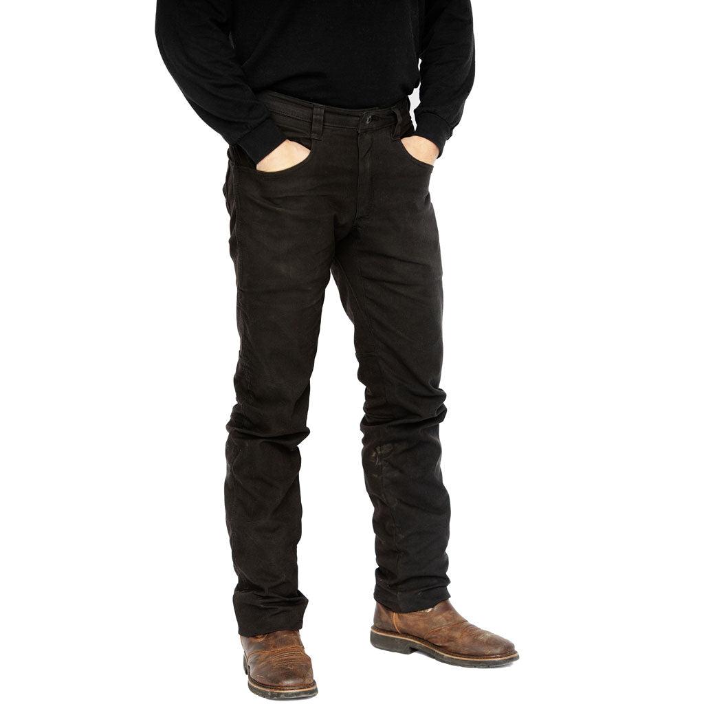 Black 1620 Slim Fit foundation Pant featuring slim fit cut