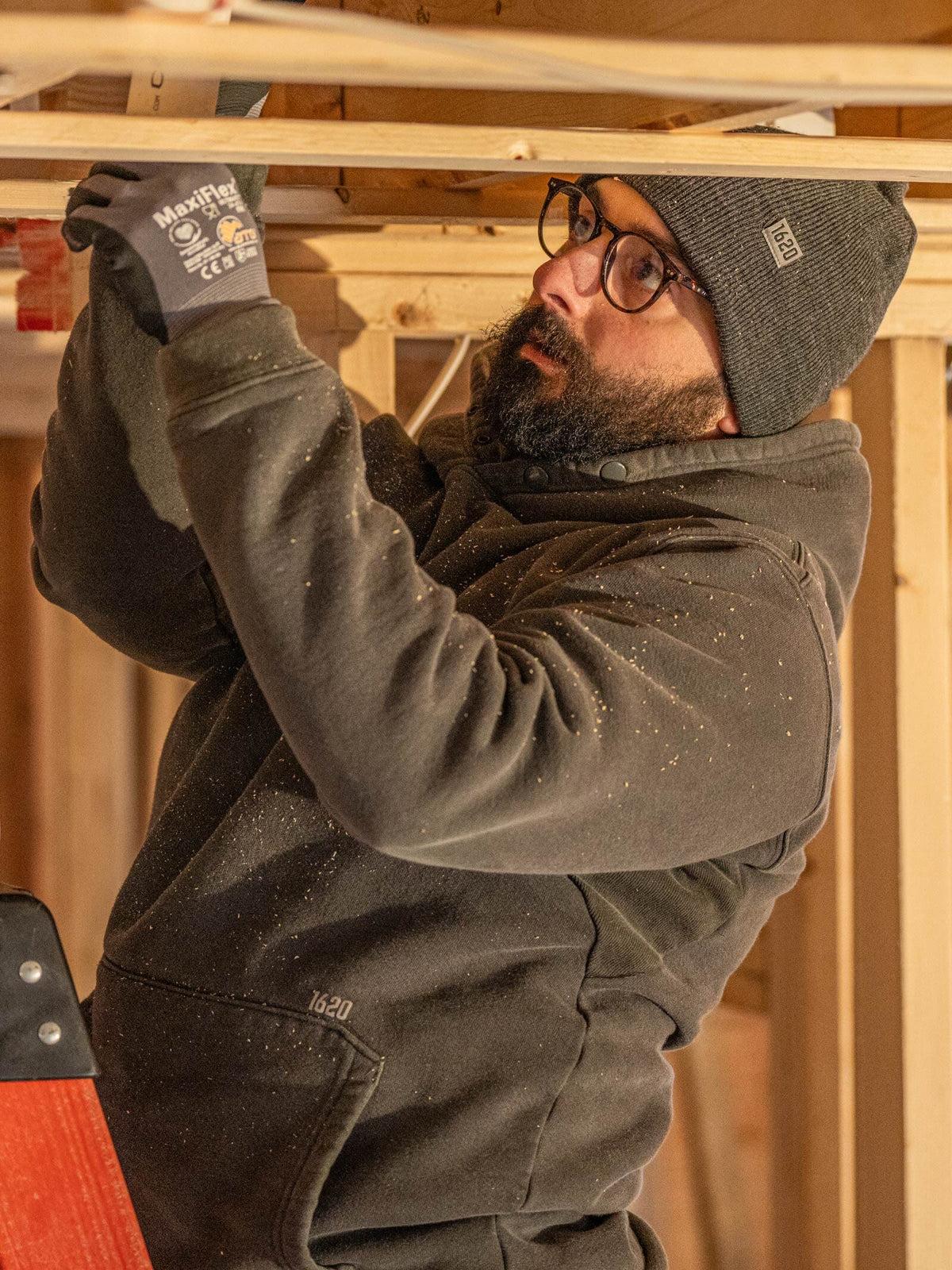 The 1620 Basic Work Hoodie | Heavyweight Fleece | Made in the U.S.A ...