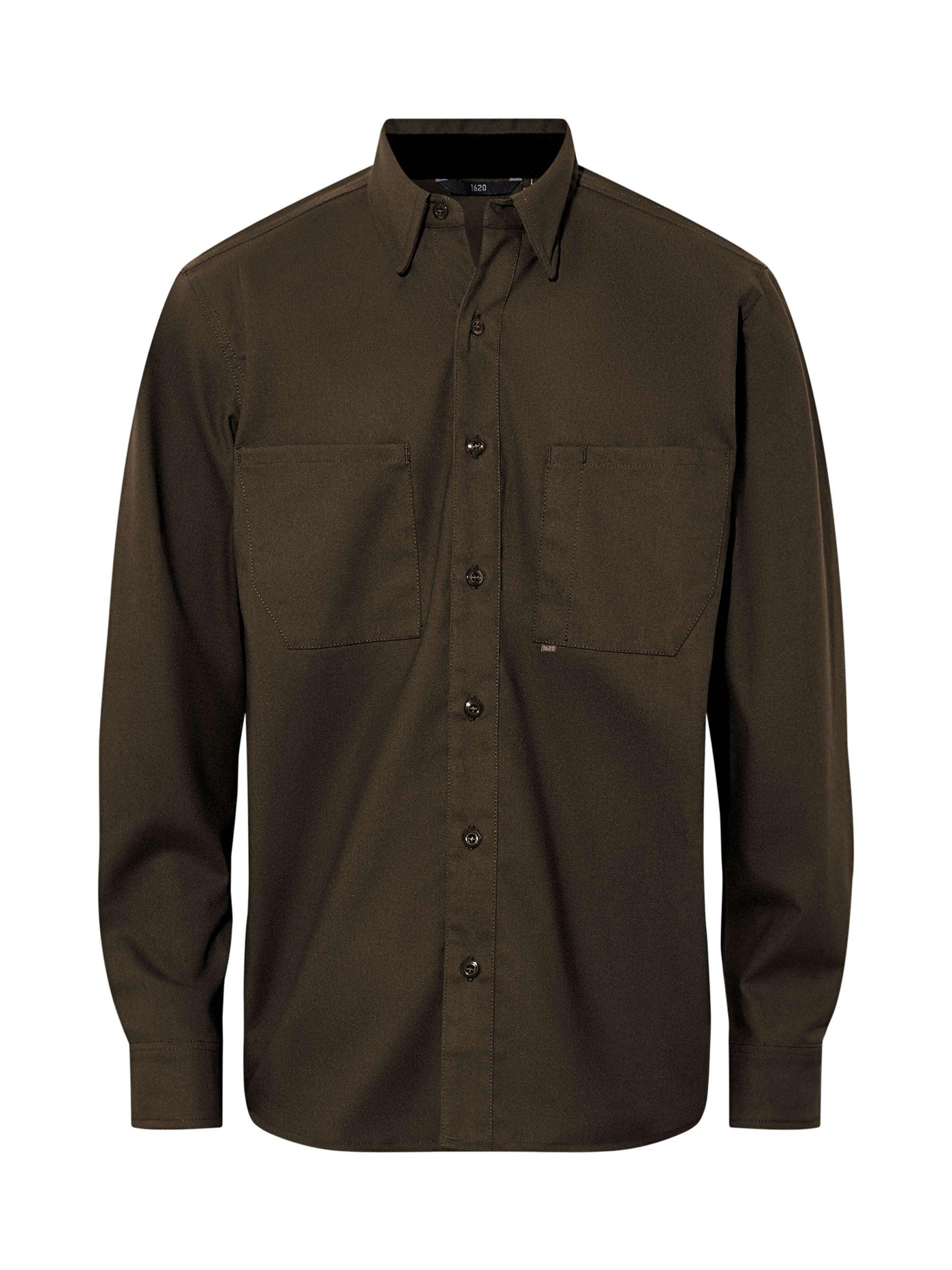 Button Down Work Shirt Shirts 1620 workwear Dermitasse Small