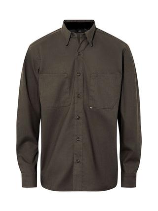 Button Down Work Shirt - Granite / XXL