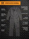 Stretch NYCO Coverall - FINAL SALE