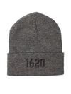 Cuffed Beanie Accessories 1620 Workwear, Inc Embroidered Charcoal