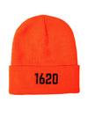 Cuffed Beanie Accessories 1620 Workwear, Inc Embroidered Hunter Orange