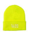 Cuffed Beanie Accessories 1620 Workwear, Inc Embroidered Hi Vis Yellow