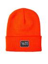 Cuffed Beanie Accessories 1620 Workwear, Inc Patch Hunter Orange