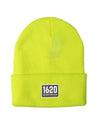 Cuffed Beanie Accessories 1620 Workwear, Inc Patch Hi Vis Yellow