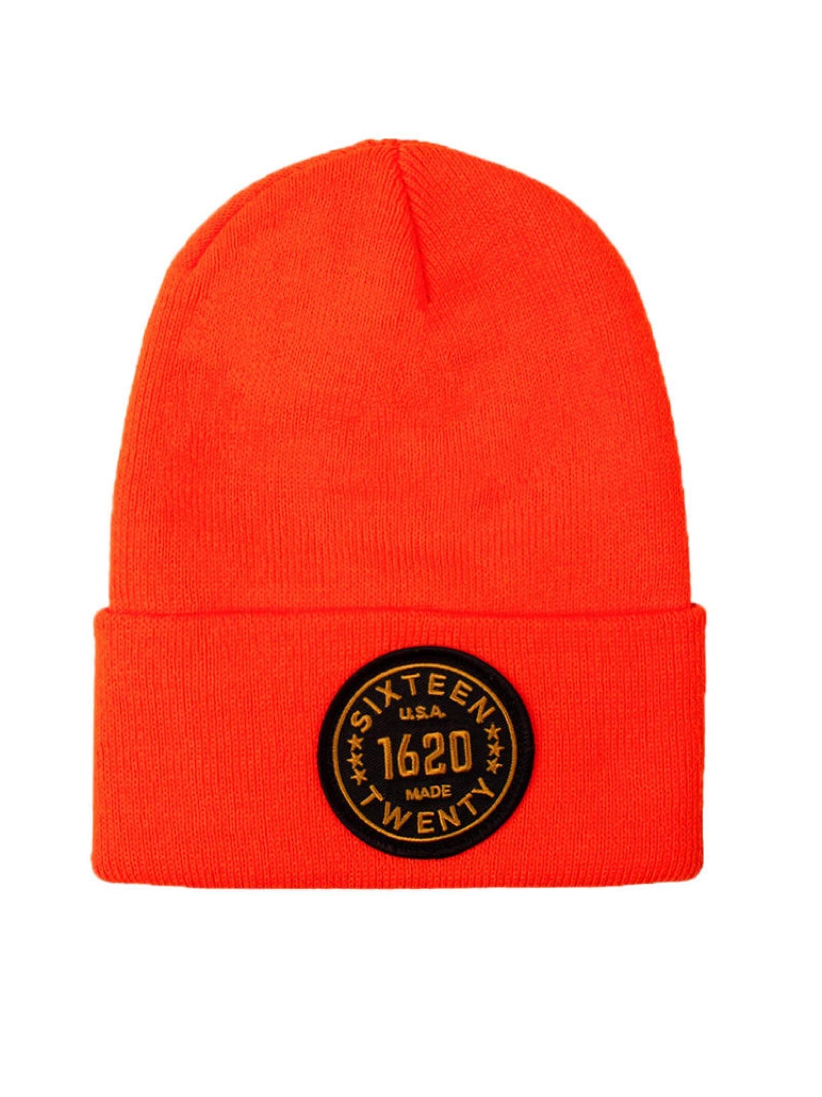 Cuffed Beanie Accessories 1620 Workwear, Inc Roundel Hunter Orange