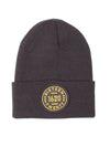 Cuffed Beanie Accessories 1620 Workwear, Inc Roundel Black