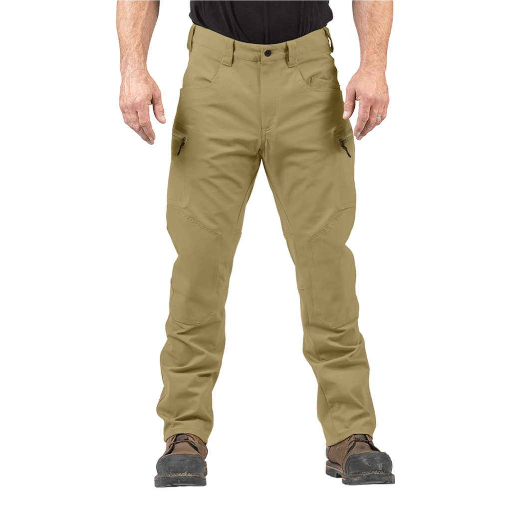 Khaki DURASTRETCH® CARGO PANT featuring modern fit