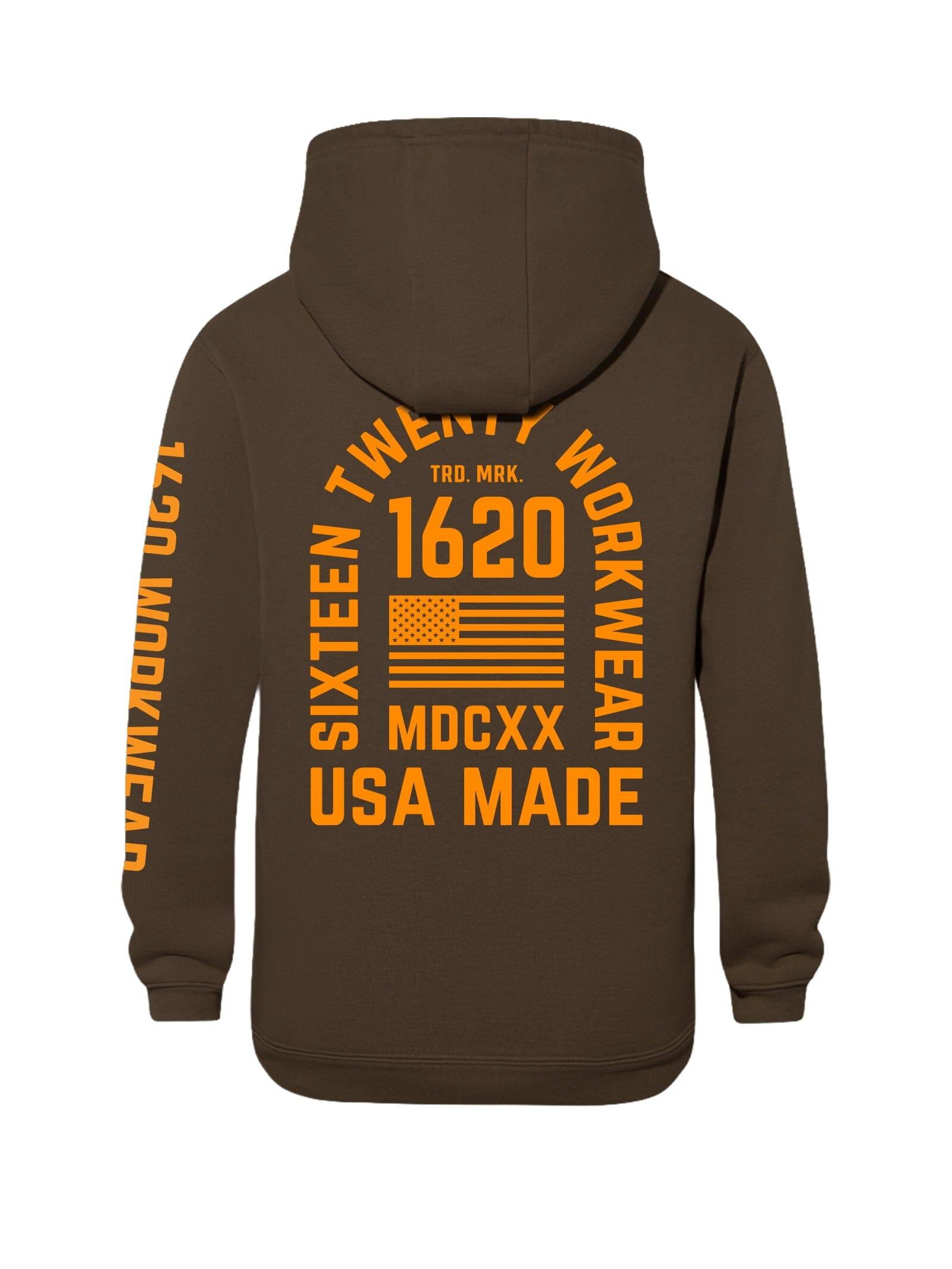 Stacked Logo Work Hoodie Sweatshirts 1620 workwear