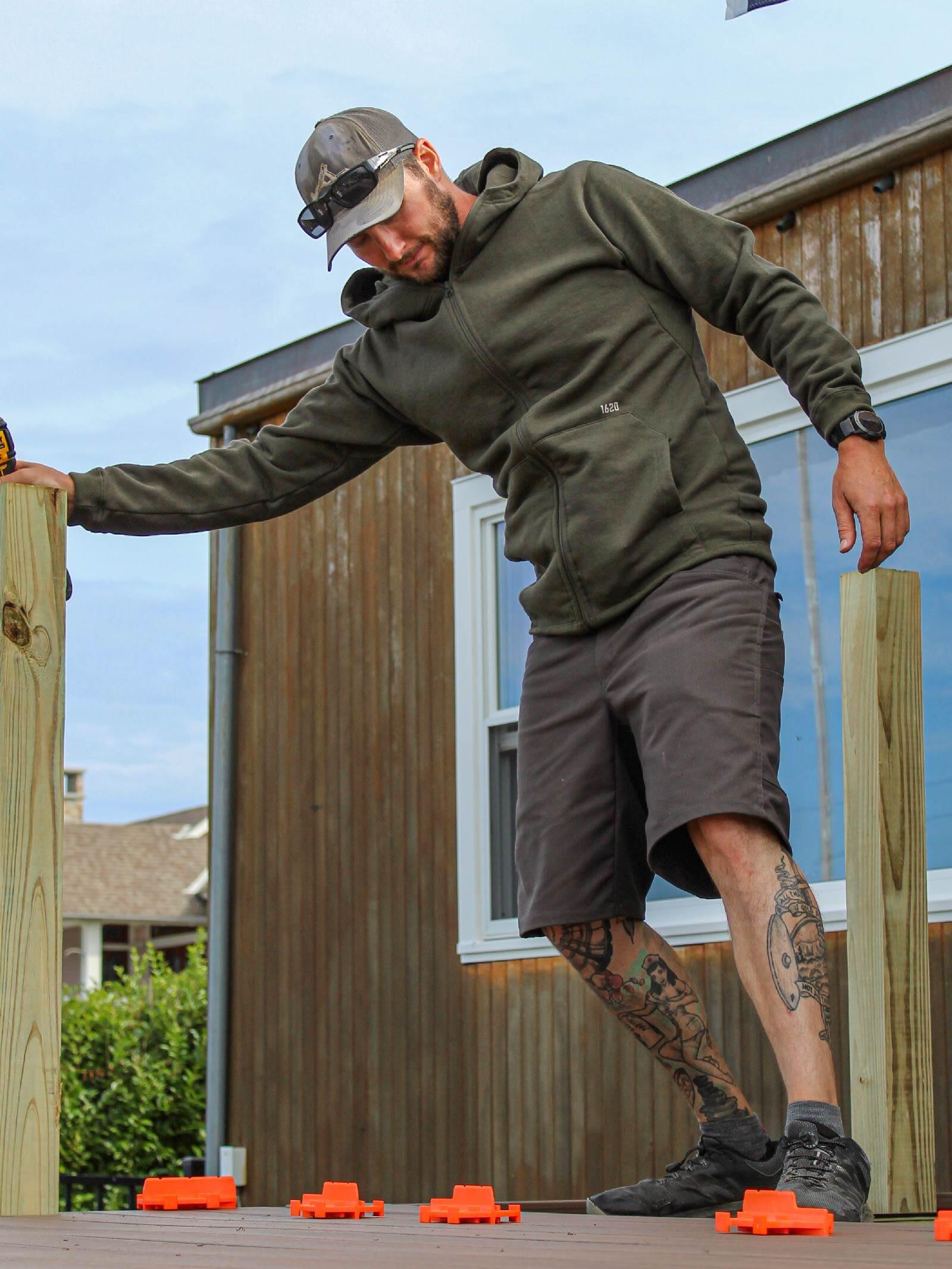 Foundation Full Zip Hoodie Sweatshirts 1620 Workwear, Inc