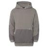 Full Tech Work Hoodie - Reinforced Front Pocket and Elbow Sweatshirts 1620 workwear Grey Small