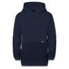 Full Tech Work Hoodie - Reinforced Front Pocket and Elbow Sweatshirts 1620 workwear Uniform Blue Small