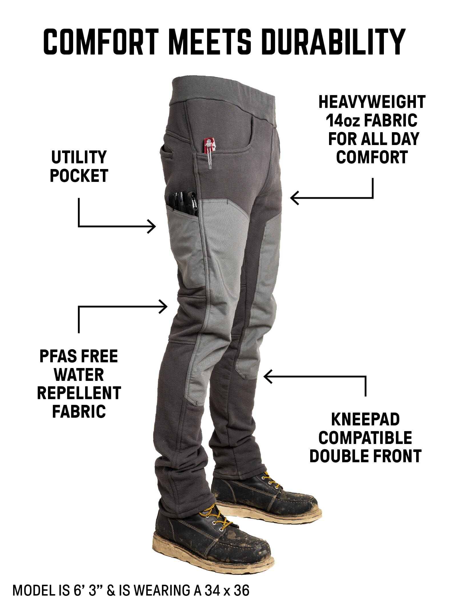 Full Tech Sweatpant 1620 Workwear, Inc