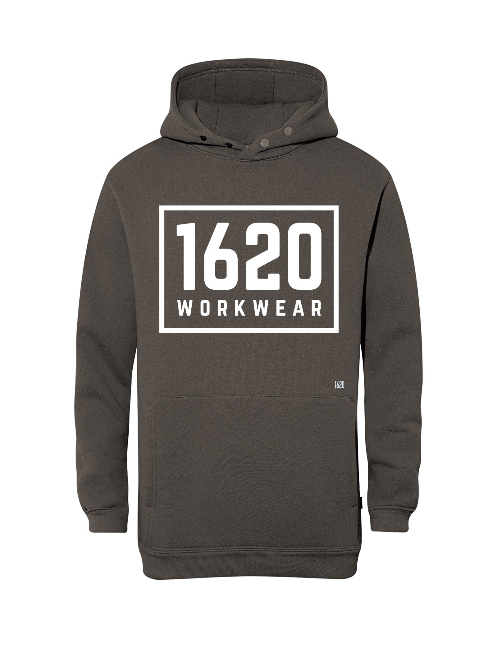 Box Logo Work Hoodie Sweatshirts 1620 workwear Granite Small