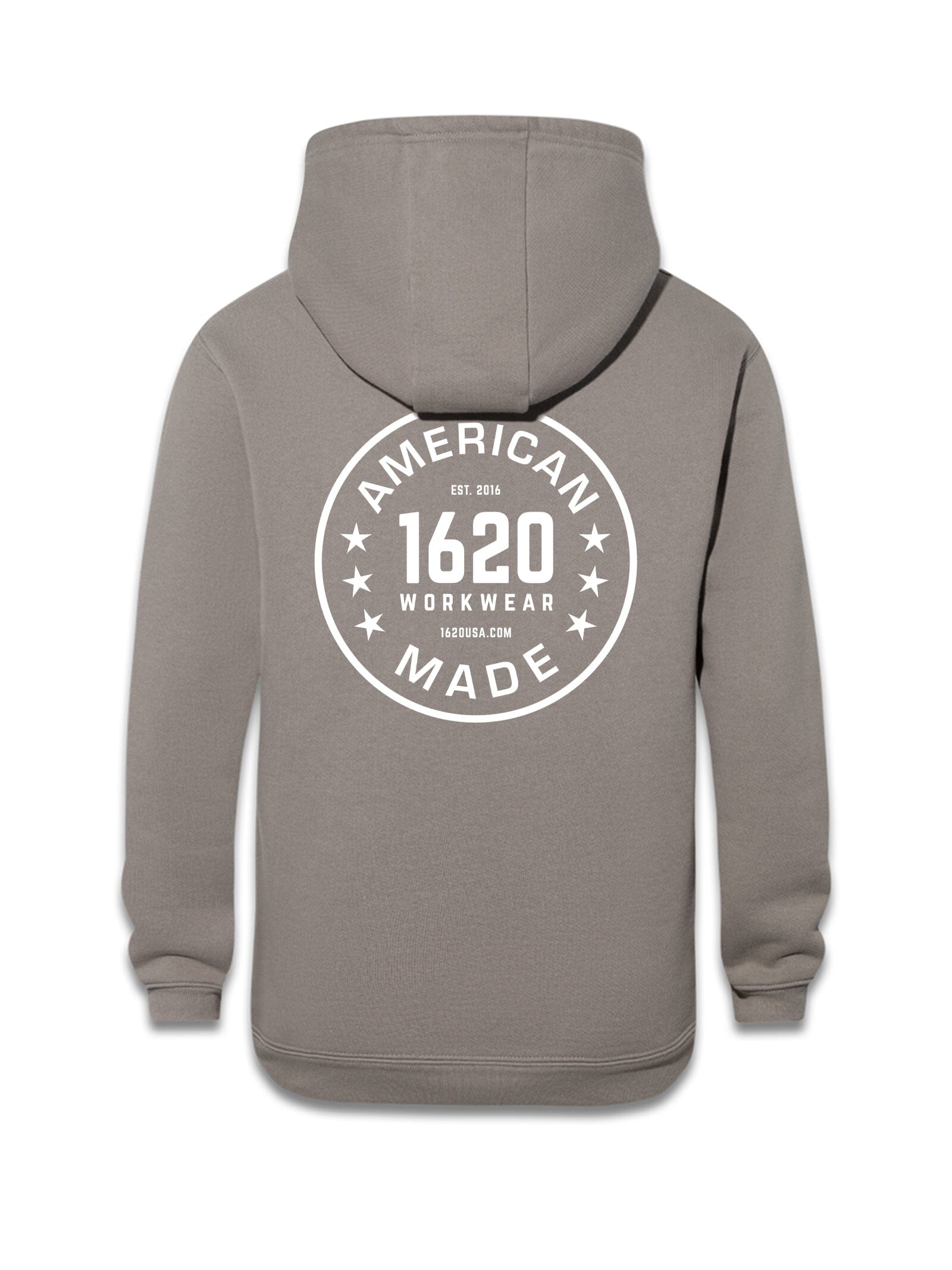 Roundel Work Hoodie Sweatshirts 1620 workwear Grey Small