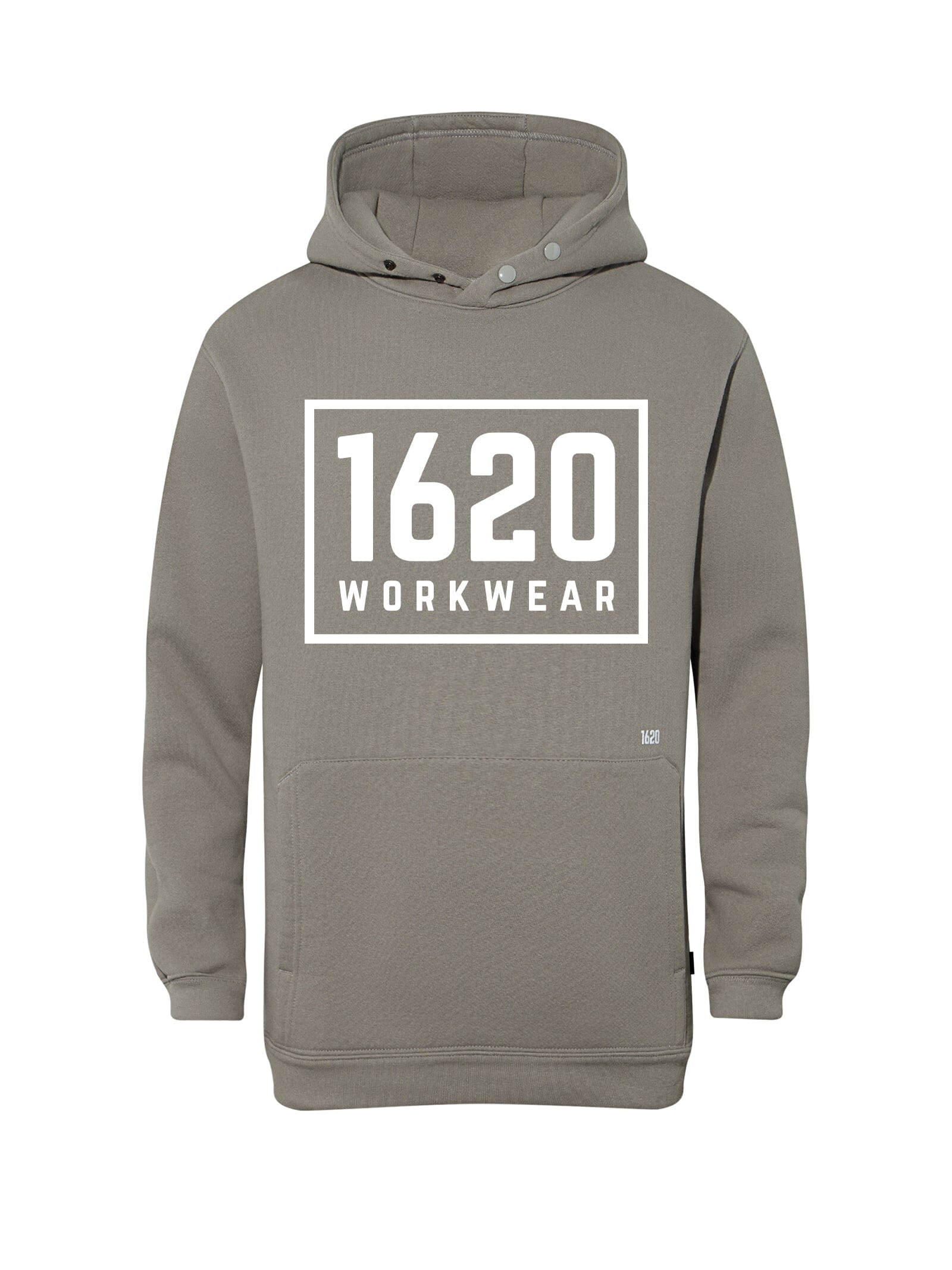 Box Logo Work Hoodie Sweatshirts 1620 workwear Grey Small