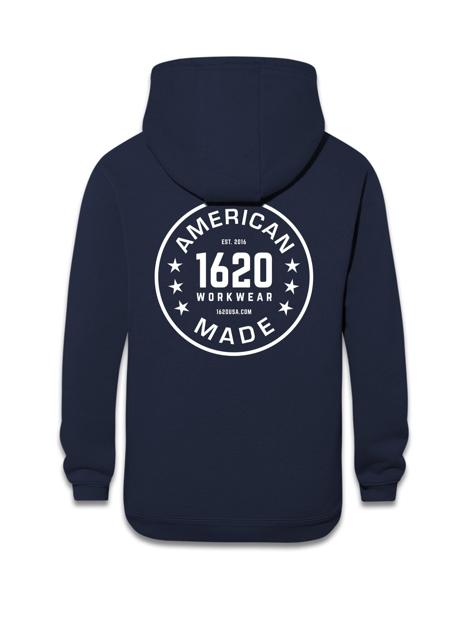 Roundel Work Hoodie Sweatshirts 1620 workwear Uniform Blue Small