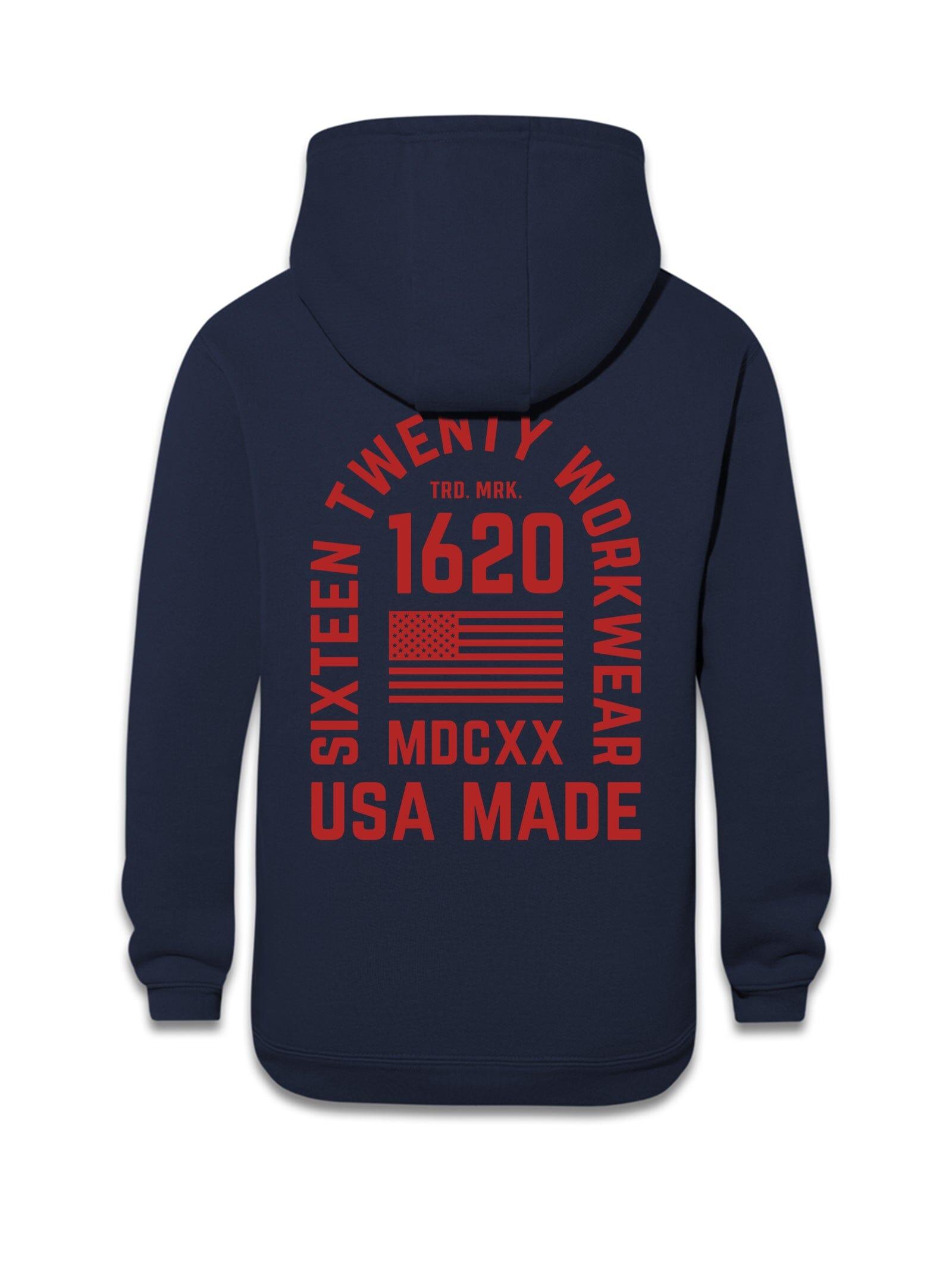 Stacked Logo Work Hoodie Sweatshirts 1620 workwear