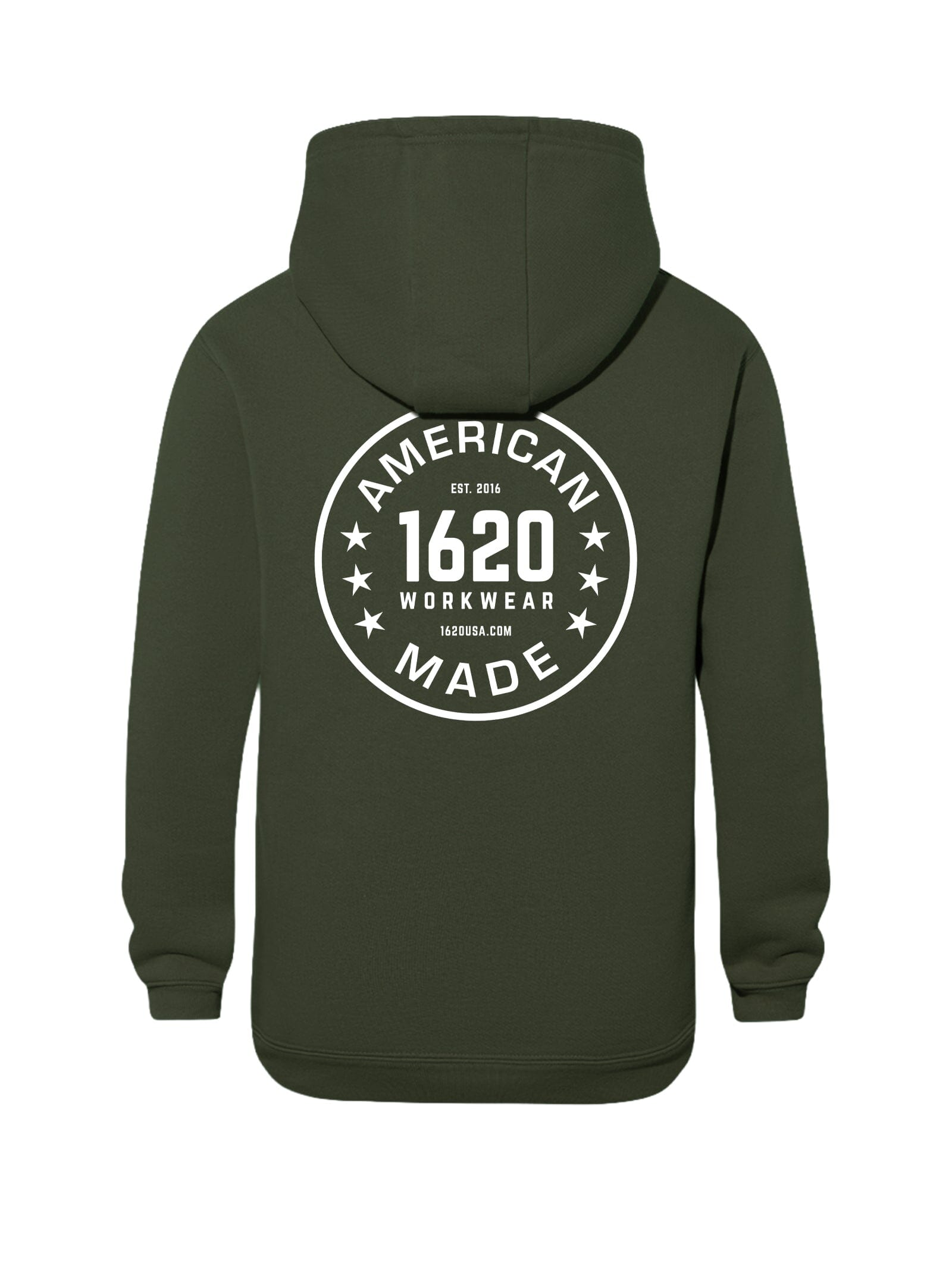 Roundel Work Hoodie Sweatshirts 1620 workwear Hunter Green Small