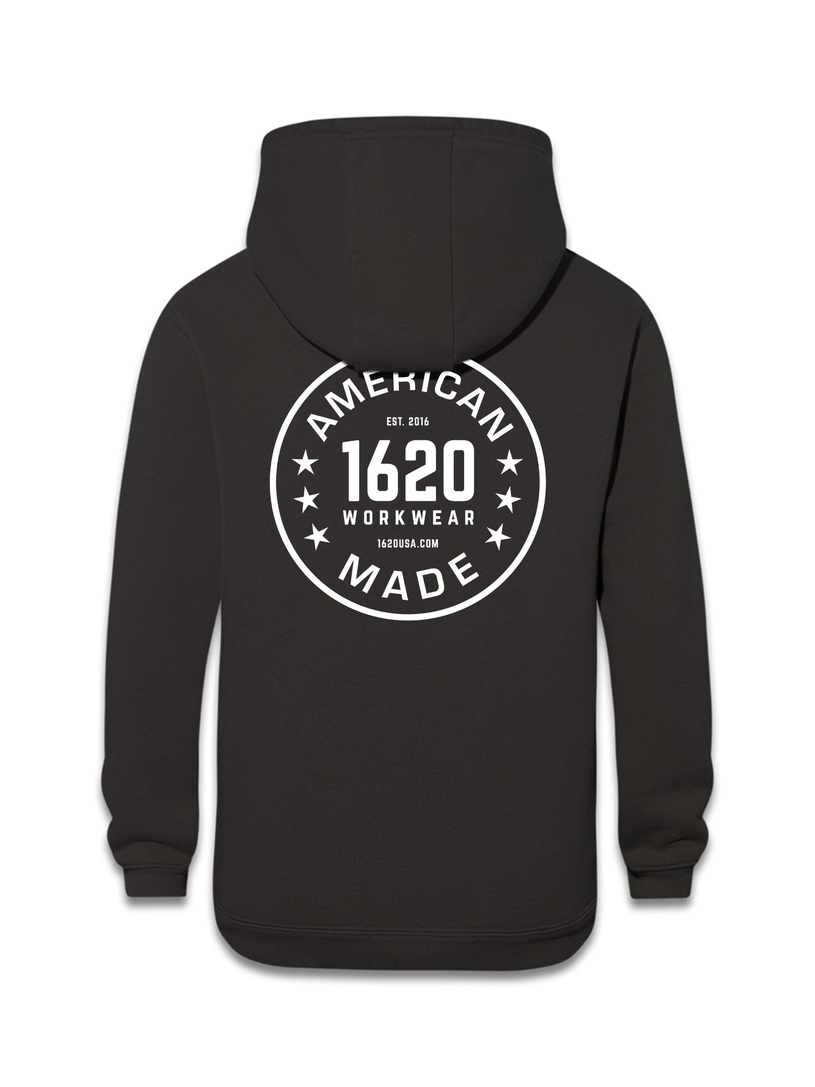 Roundel Work Hoodie Sweatshirts 1620 workwear Black Small