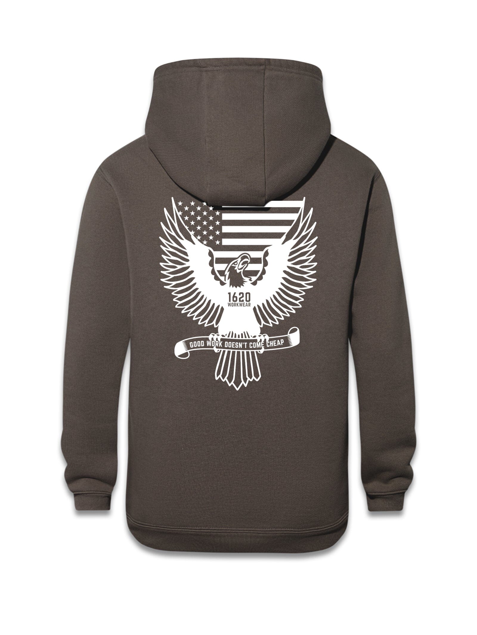Freedom Work Hoodie Sweatshirts 1620 workwear Granite Small
