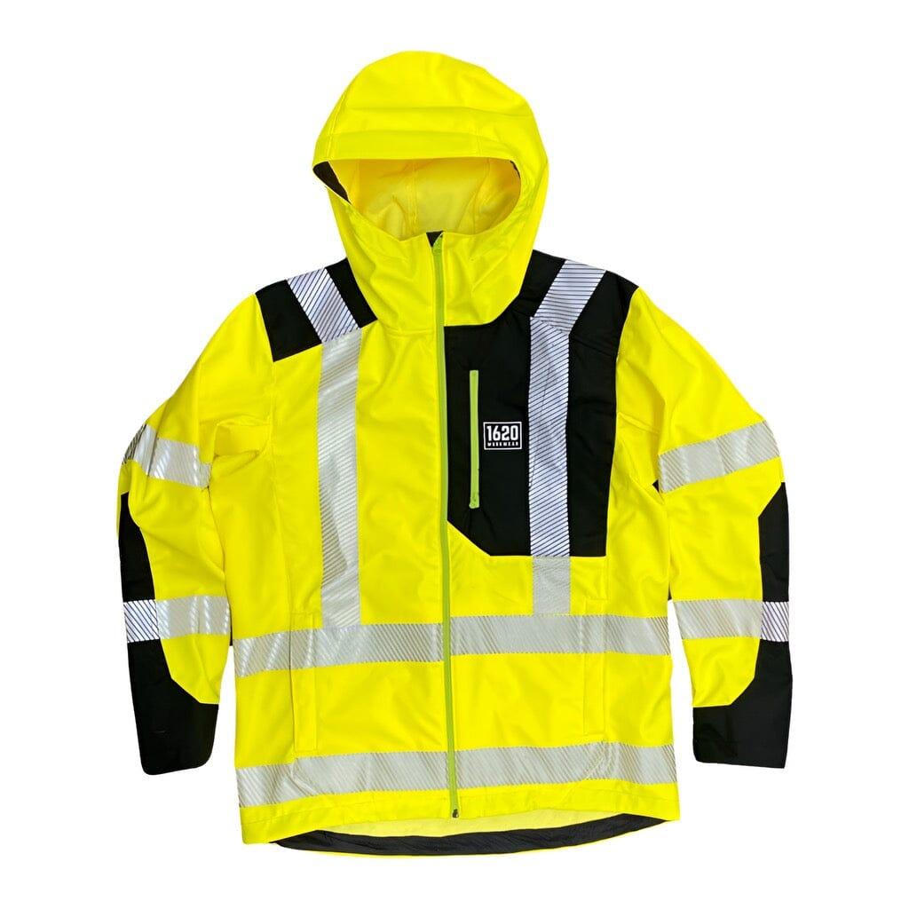 *Hi Vis Softshell Work Jacket - XXL - FINAL SALE Jacket 1620 Workwear, Inc Hi Vis XXL 