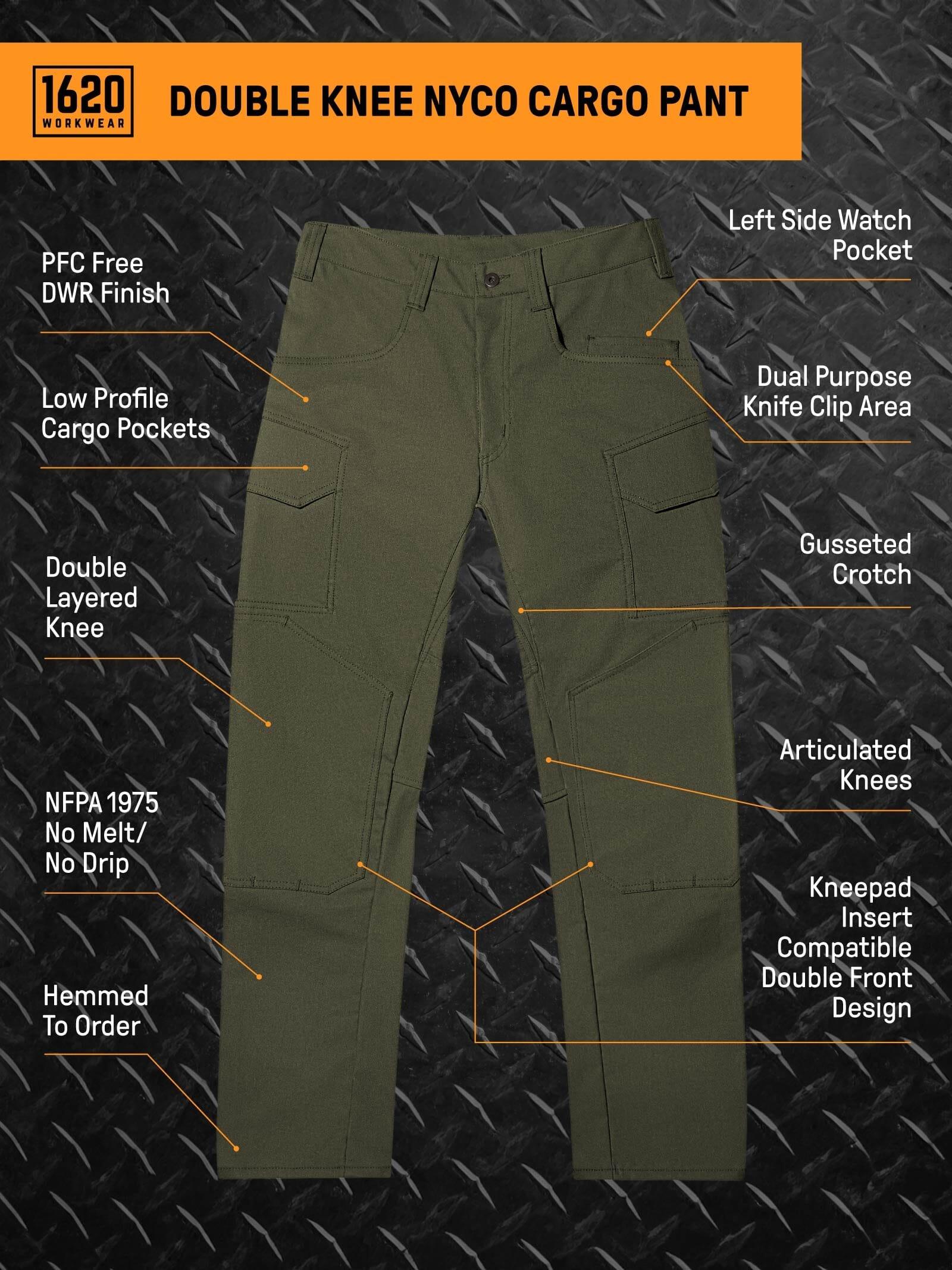 Double Knee NYCO Cargo Pant Pants 1620 workwear