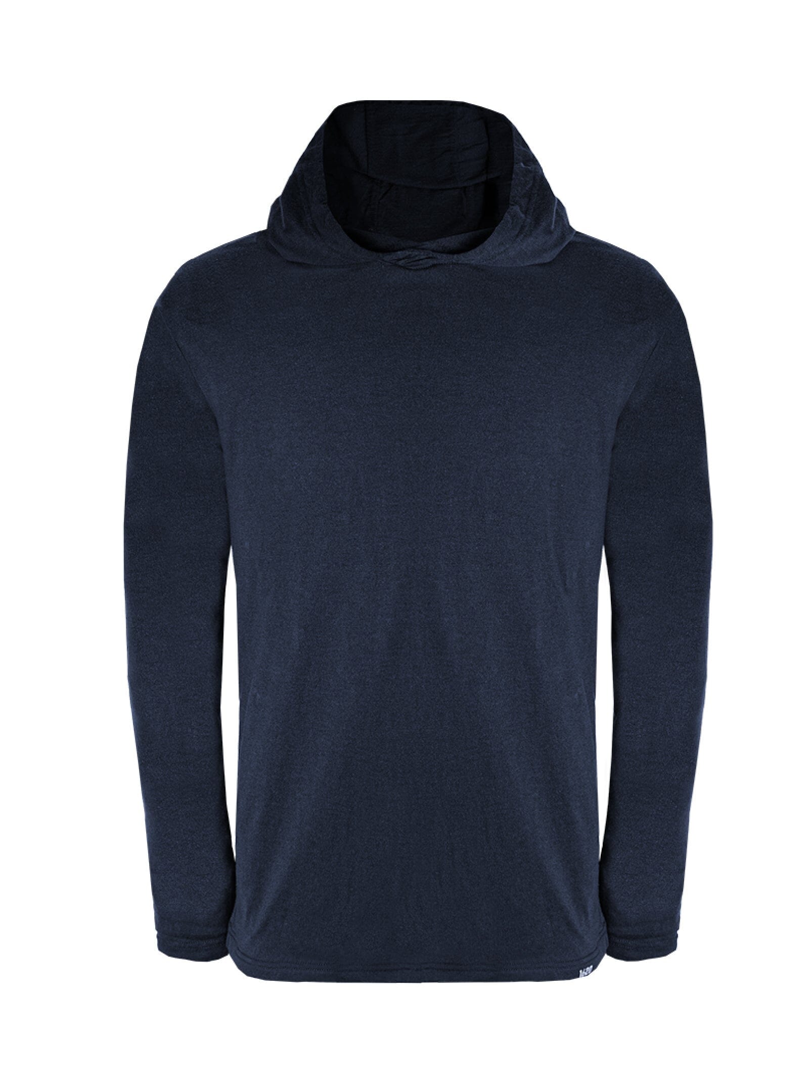 Lightweight NYCO Hooded Long Sleeve Shirts 1620 workwear Uniform Blue Small