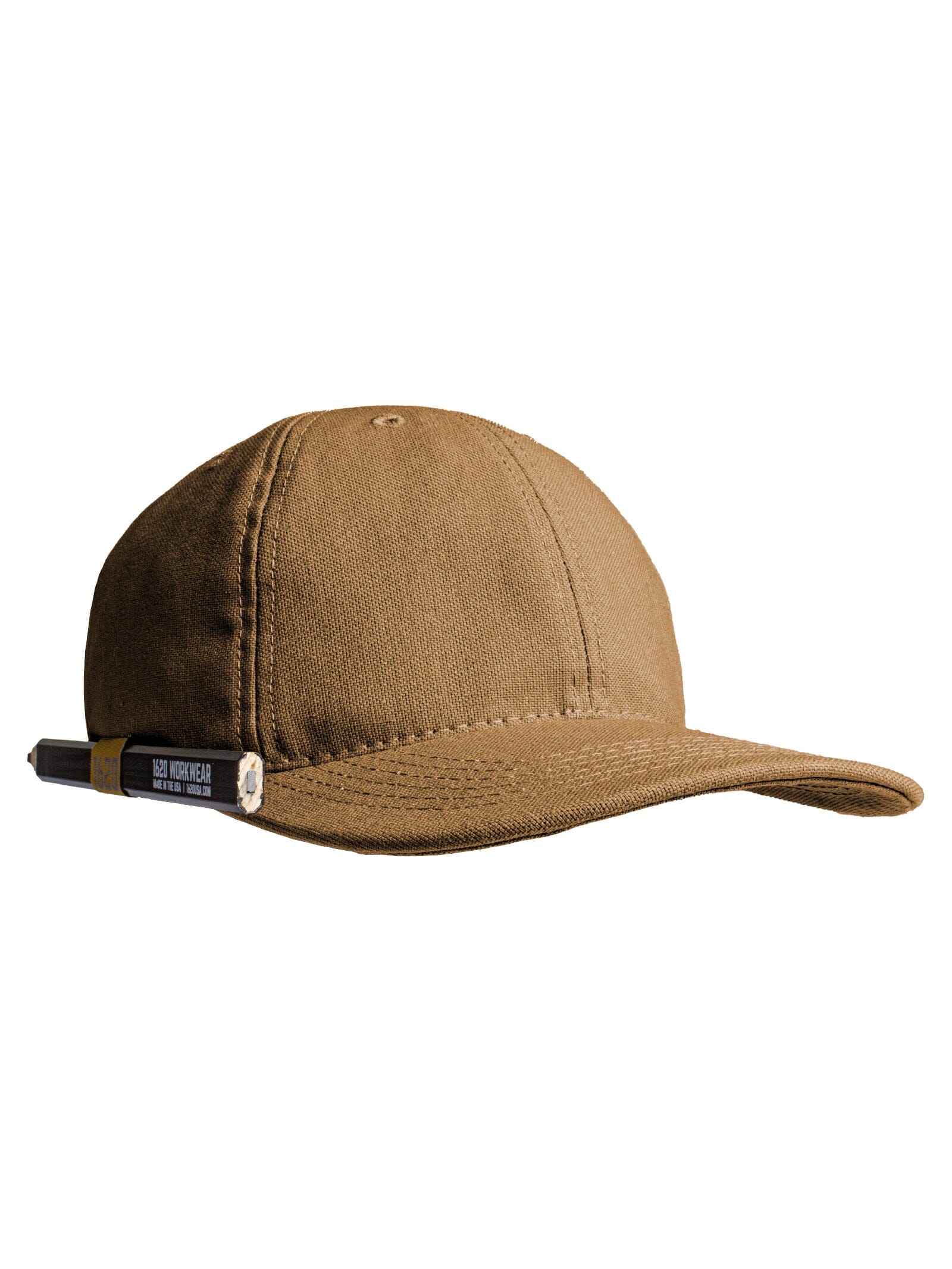 Unstructured Strap-Back Hat Accessories 1620 Workwear, Inc Cedar Brown