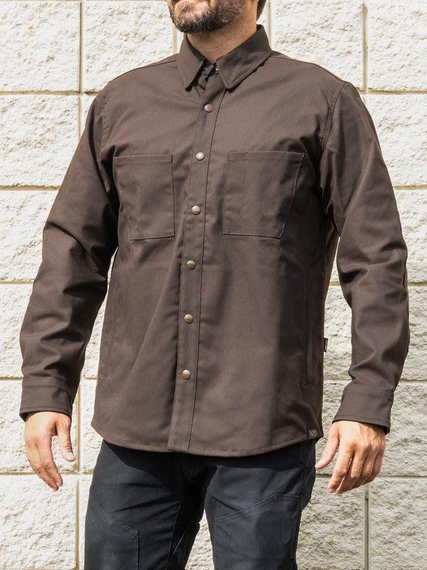 Stretch NYCO Snap Shirt Jacket - American Made Quality - 1620 Workwear, Inc