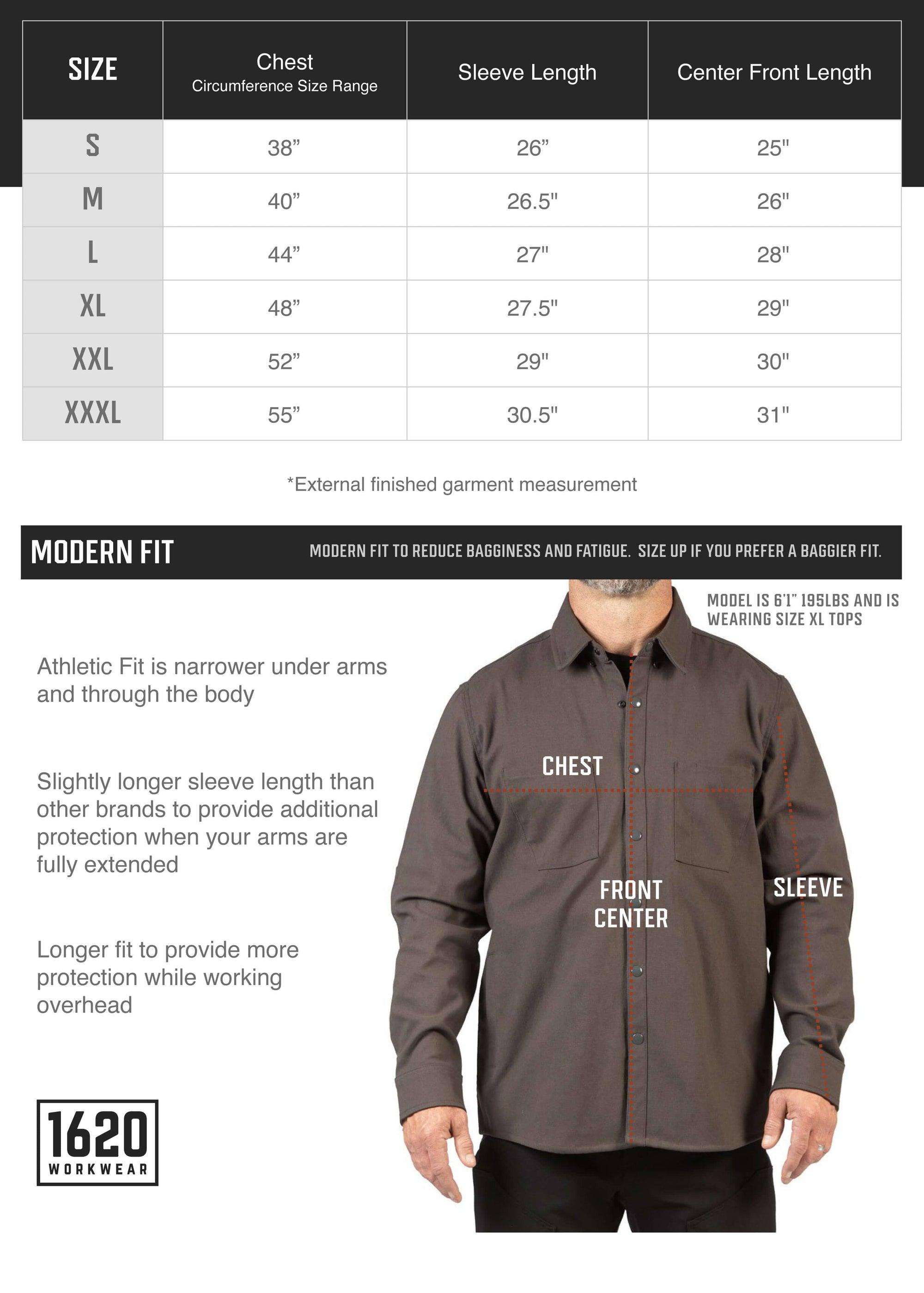 Button Down Work Shirt Shirts 1620 workwear