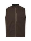 Work Vest vest 1620 Workwear, Inc Dermitasse Brown Small