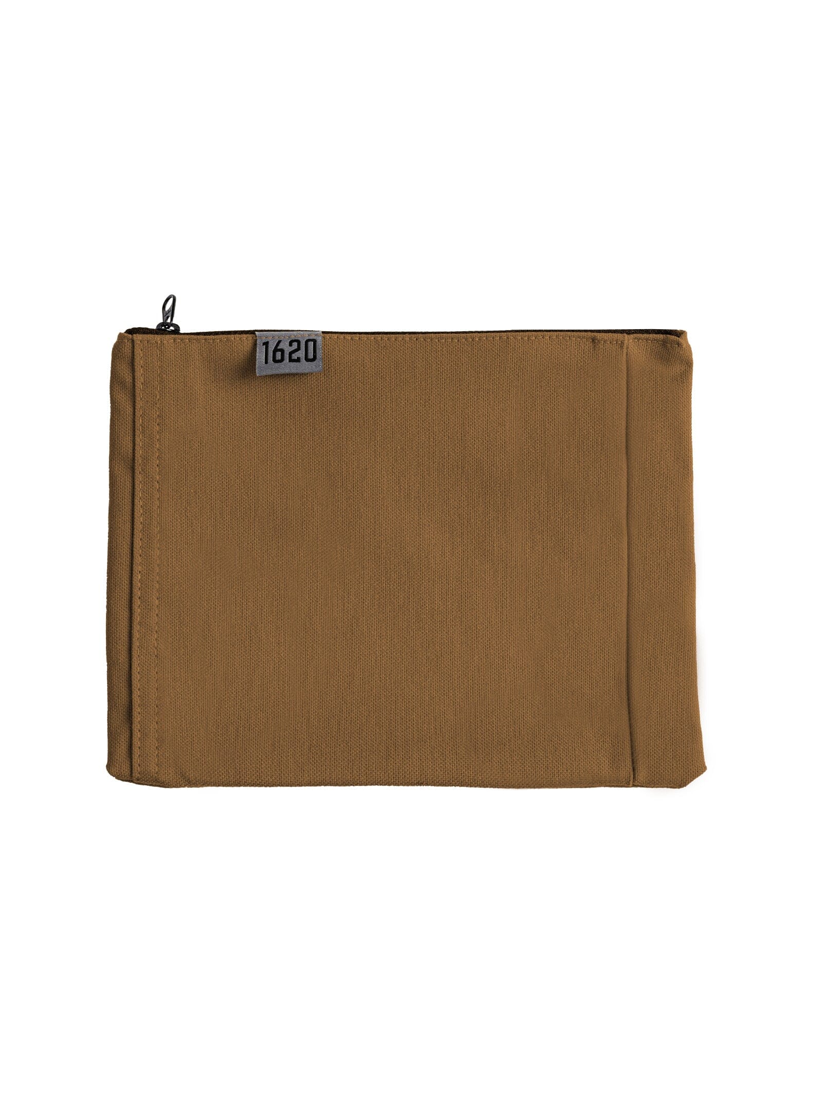 Hem End Zip Pouch upcycle 1620 Workwear, Inc Cedar Brown