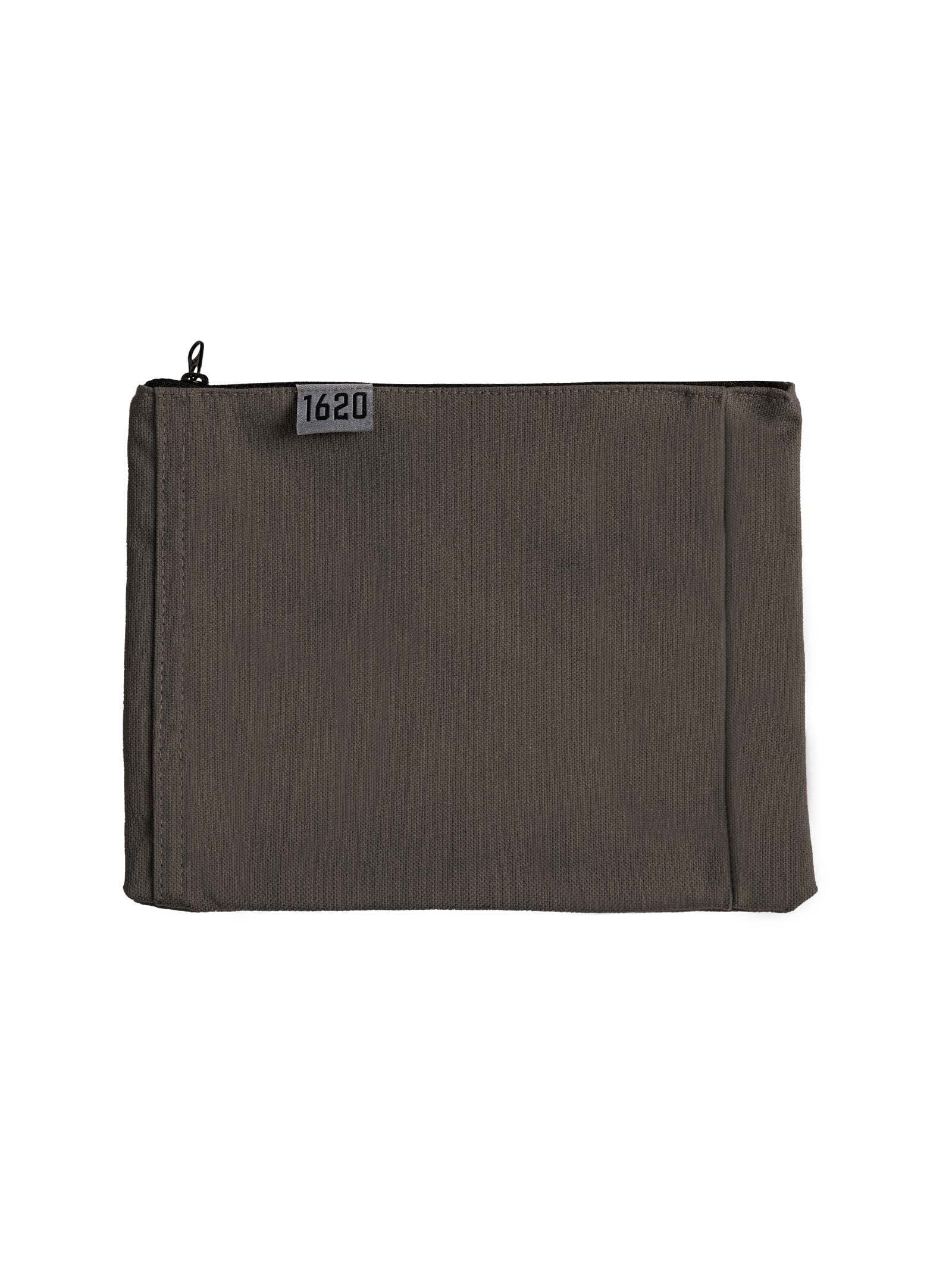 Hem End Zip Pouch upcycle 1620 Workwear, Inc Granite