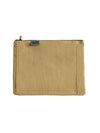 Hem End Zip Pouch upcycle 1620 Workwear, Inc Khaki