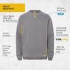 Henley Sweatshirt Sweatshirts 1620 workwear