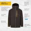 Lined NYCO Hooded Jacket Jacket 1620 Workwear, Inc