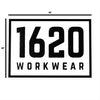 Large Cut Stickers Accessories 1620 Workwear, Inc Black
