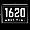 Large Cut Stickers Accessories 1620 Workwear, Inc White